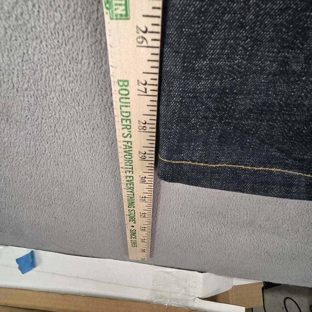 Uniform Bridge Jeans Womens Selvedge High Rise Slim Straight Fits‎ 26x29